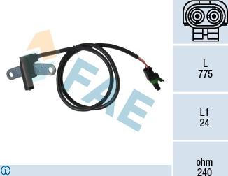 FAE 79145 - Датчик імпульсів, колінчастий вал autozip.com.ua