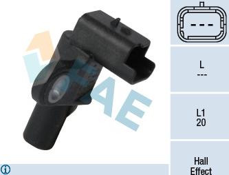 FAE 79155 - Датчик, положення розподільного валу autozip.com.ua