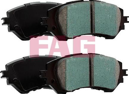 FAG 898 5006 10 - Гальмівні колодки, дискові гальма autozip.com.ua