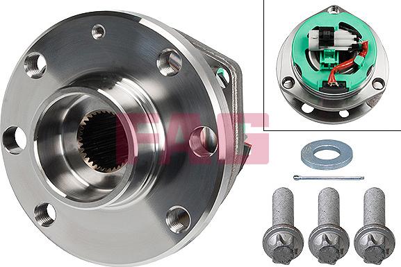 FAG 713 6440 70 - Комплект підшипника маточини колеса autozip.com.ua