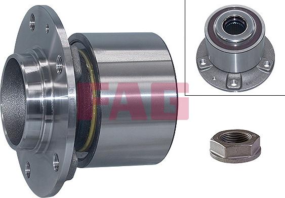 FAG 713 6506 80 - Комплект підшипника маточини колеса autozip.com.ua
