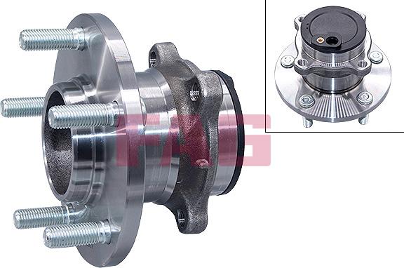 FAG 713 6159 90 - Комплект підшипника маточини колеса autozip.com.ua
