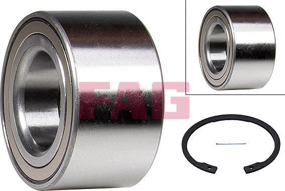 FAG 713 6188 60 - Комплект підшипника маточини колеса autozip.com.ua
