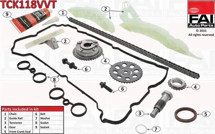 FAI TCK118VVT -  autozip.com.ua