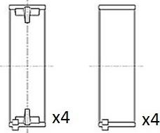 FAI AutoParts BB2002-025 - Шатуни підшипник autozip.com.ua