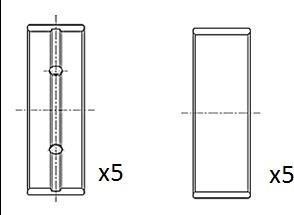 FAI AutoParts BM1058-025 - Підшипник коленвала autozip.com.ua