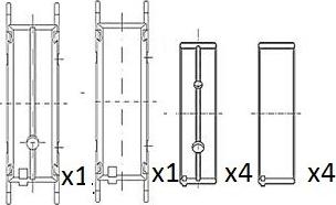 FAI AutoParts BM1068-025 - Підшипник коленвала autozip.com.ua