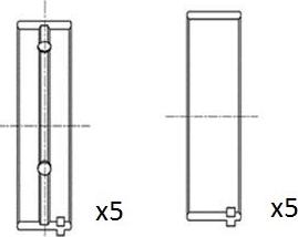 FAI AutoParts BM1006-050 - Підшипник коленвала autozip.com.ua