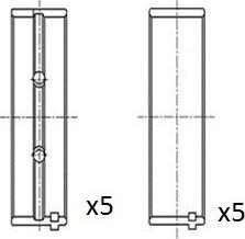 FAI AutoParts BM1011-050 - Підшипник коленвала autozip.com.ua