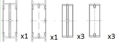 FAI AutoParts BM1013-025 - Підшипник коленвала autozip.com.ua