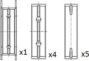 FAI AutoParts BM1030-050 - Підшипник коленвала autozip.com.ua