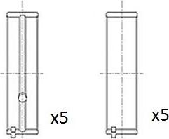 FAI AutoParts BM1038-STD - Підшипник коленвала autozip.com.ua