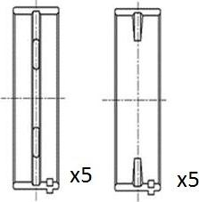 FAI AutoParts BM1026-010 - Підшипник коленвала autozip.com.ua