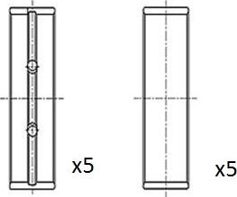 FAI AutoParts BM1027-STD - Підшипник коленвала autozip.com.ua