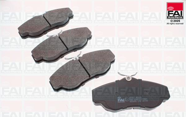 FAI BP497 - Гальмівні колодки, дискові гальма autozip.com.ua