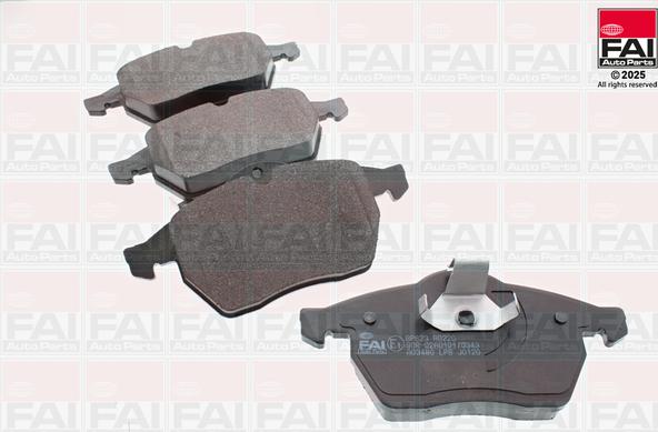 FAI AutoParts BP623 - Гальмівні колодки, дискові гальма autozip.com.ua