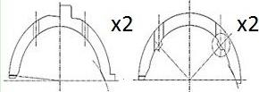 FAI AutoParts BT3011-STD - Дистанційна шайба, колінчастий вал autozip.com.ua