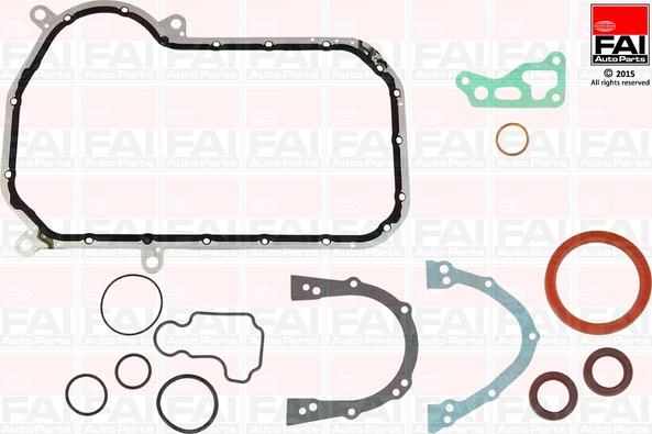 FAI AutoParts CS750 - Комплект прокладок, блок-картер двигуна autozip.com.ua