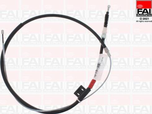 FAI AutoParts FBC0402 - Трос, гальмівна система autozip.com.ua