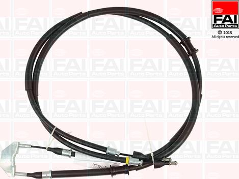 FAI AutoParts FBC0092 - Трос, гальмівна система autozip.com.ua