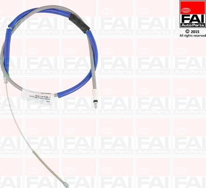 FAI AutoParts FBC0128 - Трос, гальмівна система autozip.com.ua