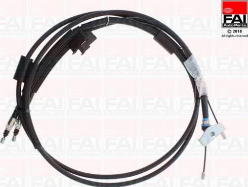 FAI AutoParts FBC0330 - Трос, гальмівна система autozip.com.ua