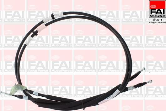 FAI AutoParts FBC0372 - Трос, гальмівна система autozip.com.ua