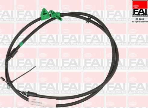 FAI AutoParts FBC0259 - Трос, гальмівна система autozip.com.ua