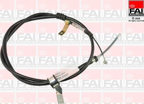 FAI AutoParts FBC0257 - Трос, гальмівна система autozip.com.ua