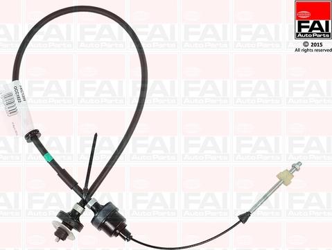 FAI AutoParts FCC0003 - Трос, управління зчепленням autozip.com.ua