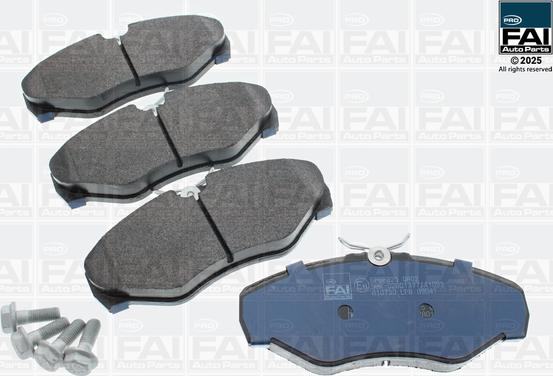 FAI FPBP325 - Гальмівні колодки, дискові гальма autozip.com.ua