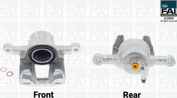 FAI FPCA266L - Гальмівний супорт autozip.com.ua