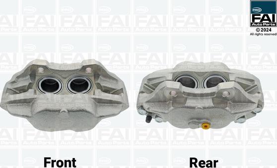 FAI AutoParts FPCA261L - Гальмівний супорт autozip.com.ua