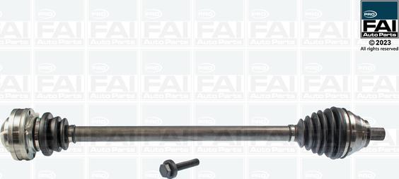 FAI AutoParts FPDS154 - Приводний вал autozip.com.ua