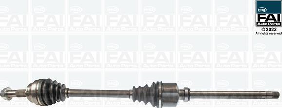FAI FPDS156 - Приводний вал autozip.com.ua
