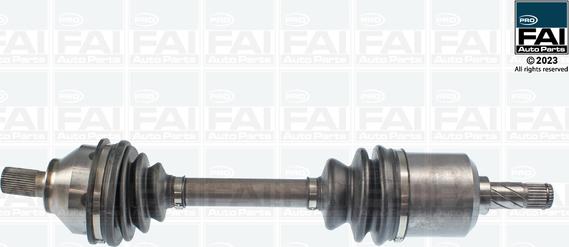 FAI FPDS161 - Приводний вал autozip.com.ua