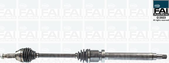 FAI FPDS102 - Приводний вал autozip.com.ua