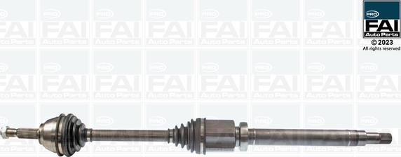 FAI AutoParts FPDS119 - Приводний вал autozip.com.ua