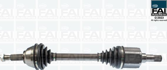 FAI AutoParts FPDS114 - Приводний вал autozip.com.ua