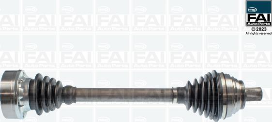FAI AutoParts FPDS117 - Приводний вал autozip.com.ua
