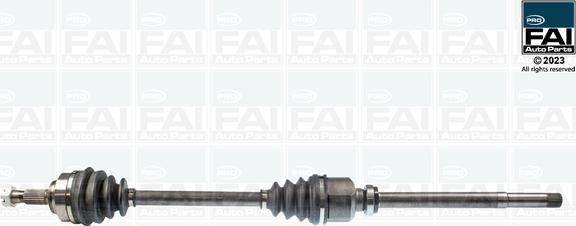 FAI FPDS138 - Приводний вал autozip.com.ua