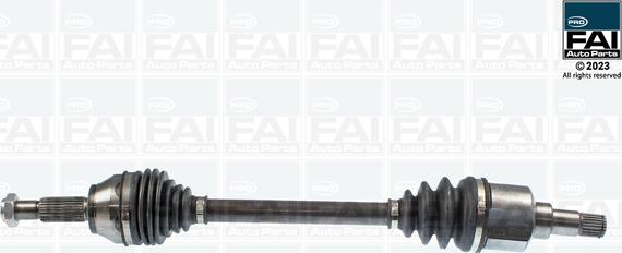 FAI AutoParts FPDS126 - Приводний вал autozip.com.ua