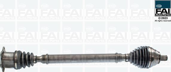 FAI AutoParts FPDS128 - Приводний вал autozip.com.ua