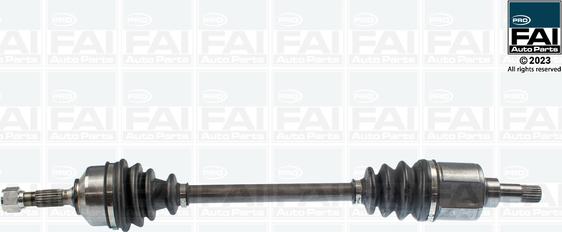 FAI FPDS173 - Приводний вал autozip.com.ua