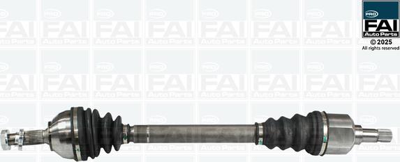 FAI AutoParts FPDS316 - Приводний вал autozip.com.ua