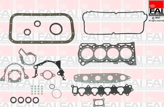 FAI AutoParts FS1576 - Комплект прокладок, двигун autozip.com.ua