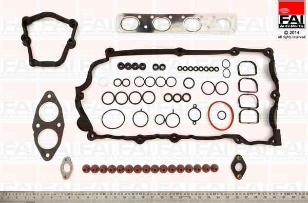 FAI AutoParts HS1390NH - Комплект прокладок, головка циліндра autozip.com.ua