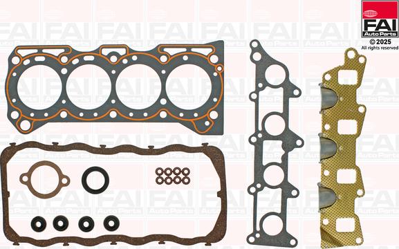 FAI AutoParts HS370 - Комплект прокладок, головка циліндра autozip.com.ua
