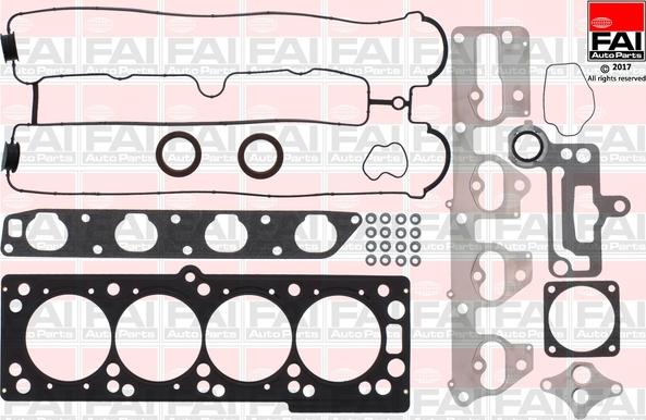 FAI AutoParts HS2207 - Комплект прокладок, головка циліндра autozip.com.ua