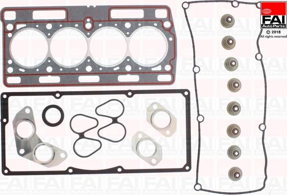 FAI AutoParts HS769 - Комплект прокладок, головка циліндра autozip.com.ua